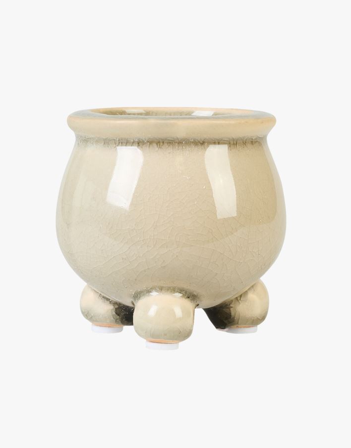 Kynttilänjalka beige - 7,5x7,5x7 cm beige - 1
