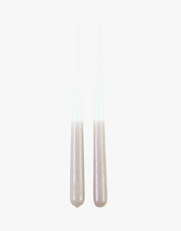 Kruunukynttilä beige - 30 cm beige - 1