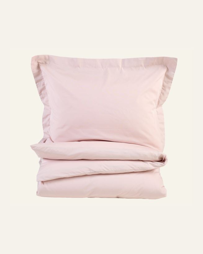 Pussilakanasetti percalea puuteriroosa - 150x210 cm puuteriroosa - 1
