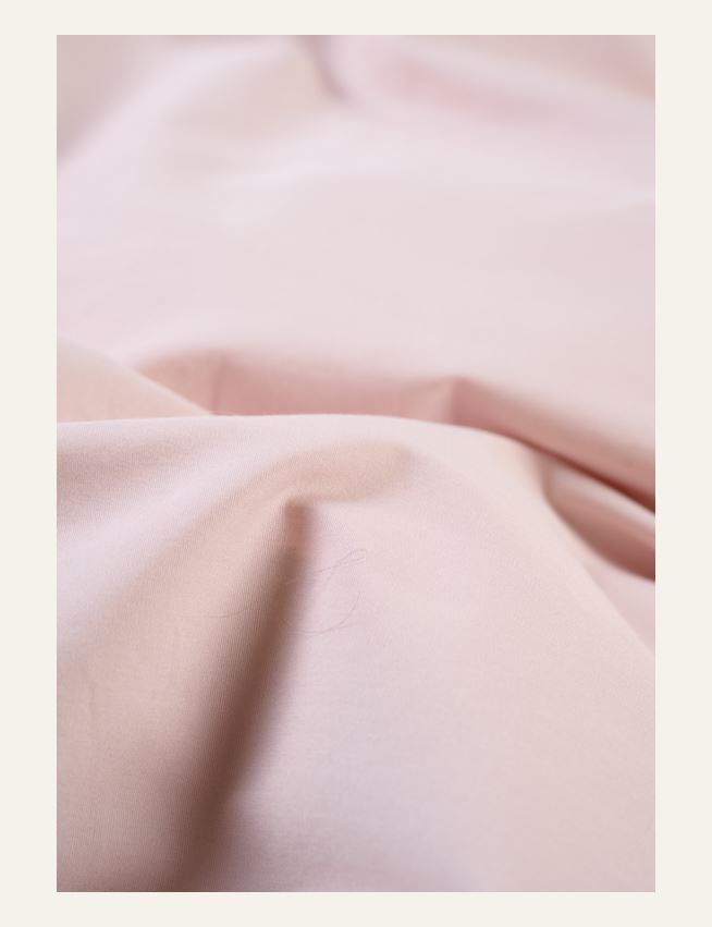 Pussilakanasetti percalea puuteriroosa - 3