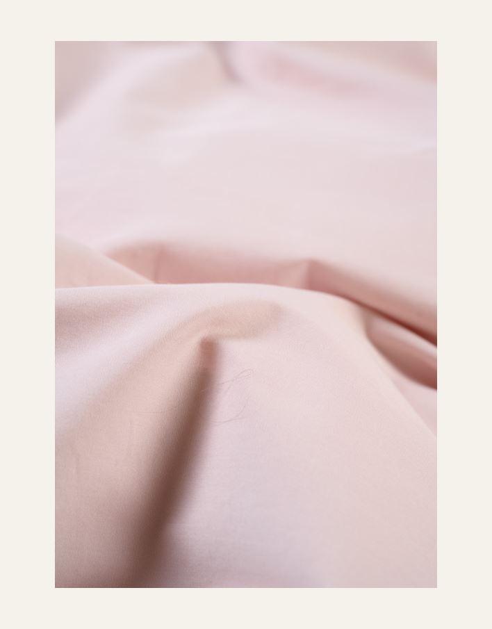 Pussilakanasetti percalea puuteriroosa - 3