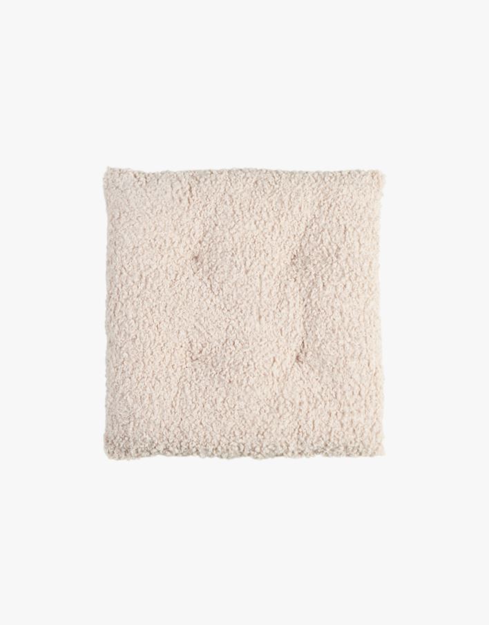 Istuintyyny vaalean beige - 45x45 cm vaalean beige - 1