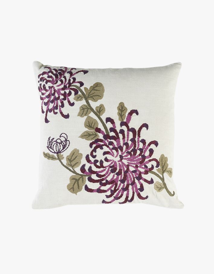 Koristetyynynpäällinen luonnonvalkoinen - 50x50 cm luonnonvalkoinen - 1