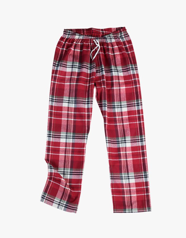 Pyjamahousut punainen - one size punainen - 1