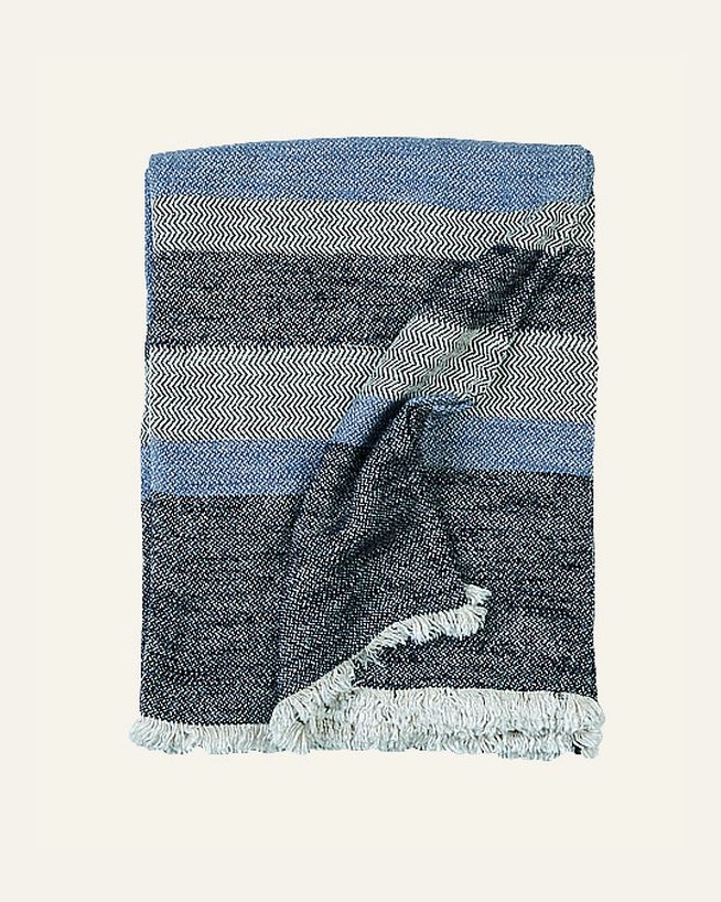 Torkkupeitto moniväri/sininen - 130x170 cm moniväri/sininen - 1