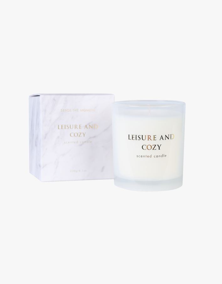 Tuoksukynttilä vaaleanharmaa - 230 g vaaleanharmaa - 1