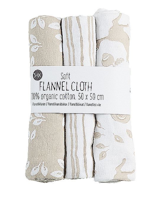 Flanelliliinat beige - 50x50 cm beige - 1