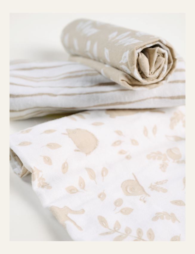 Flanelliliinat beige - 2
