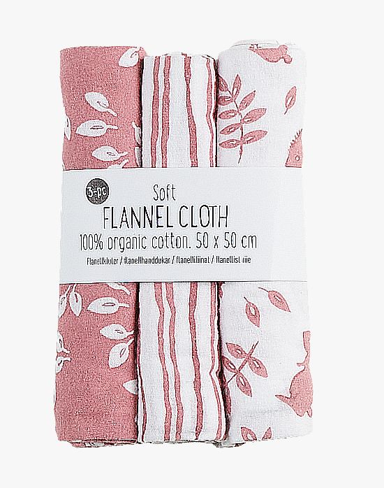 Flanelliliinat roosa - 50x50 cm roosa - 1