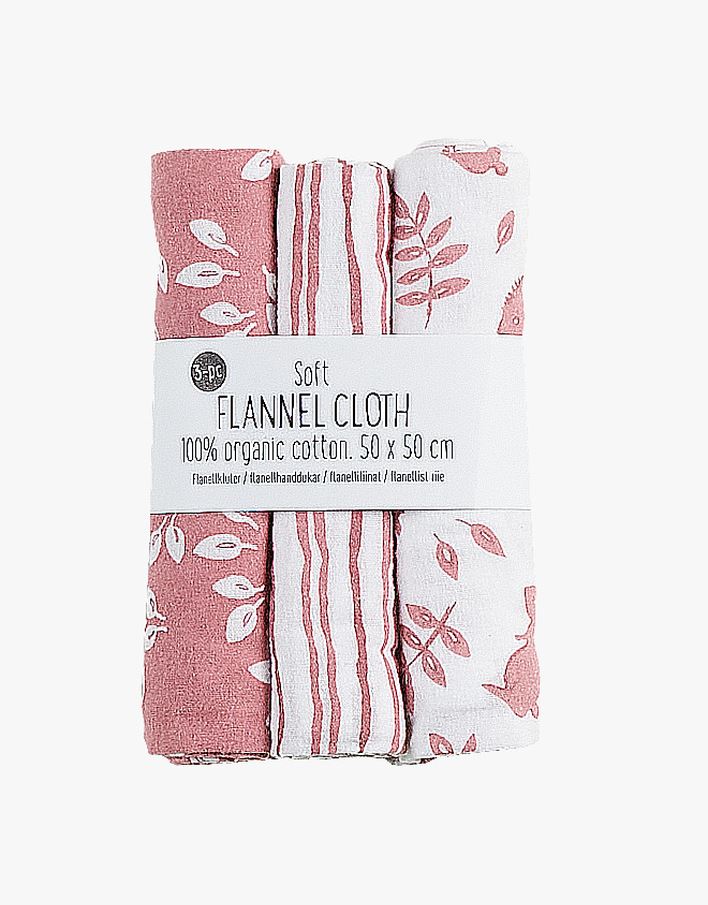 Flanelliliinat roosa - 50x50 cm roosa - 1