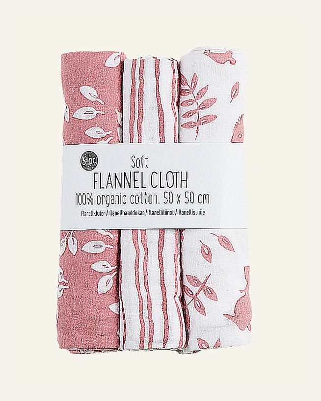 Flanelliliinat roosa - 50x50 cm roosa - 1