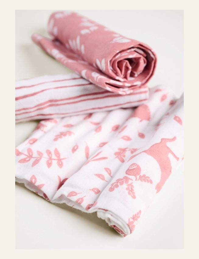 Flanelliliinat roosa - 2