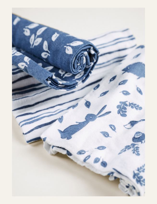 Flanelliliinat sininen - 2