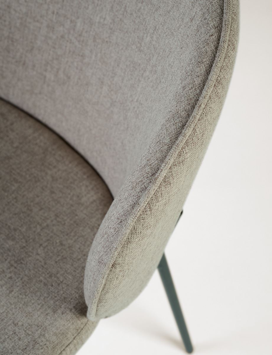 Ruokapöydän tuoli tummanruskea - 6