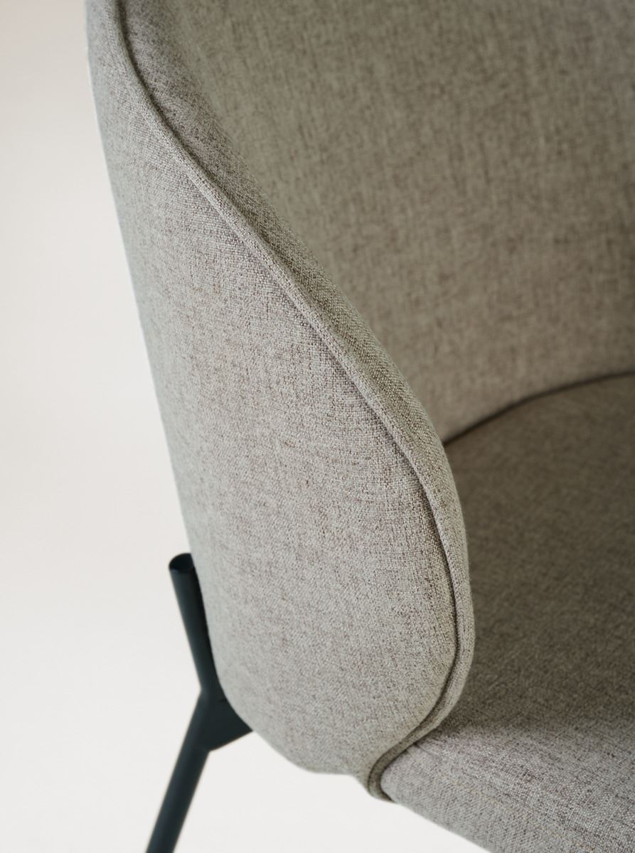 Ruokapöydän tuoli tummanruskea - 3