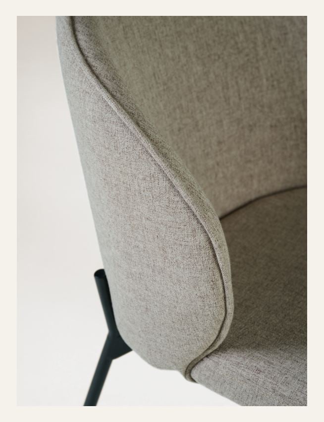 Ruokapöydän tuoli tummanruskea - 3