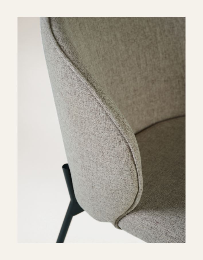 Ruokapöydän tuoli tummanruskea - 3