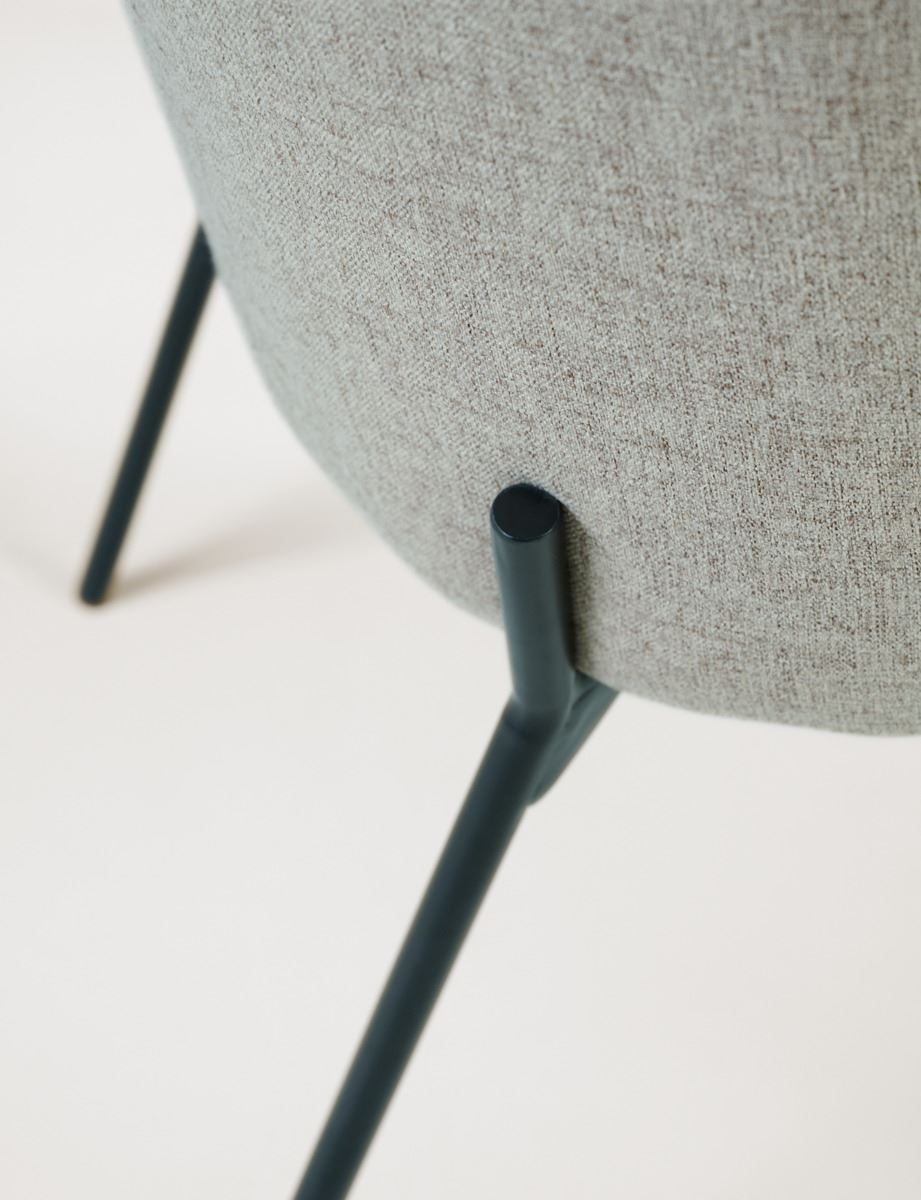 Ruokapöydän tuoli tummanruskea - 5