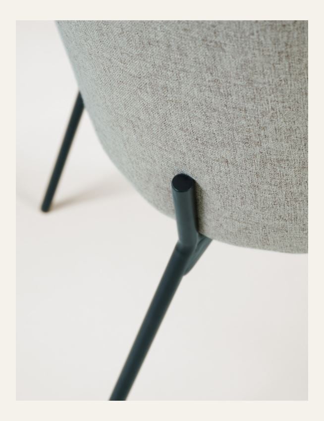 Ruokapöydän tuoli tummanruskea - 5