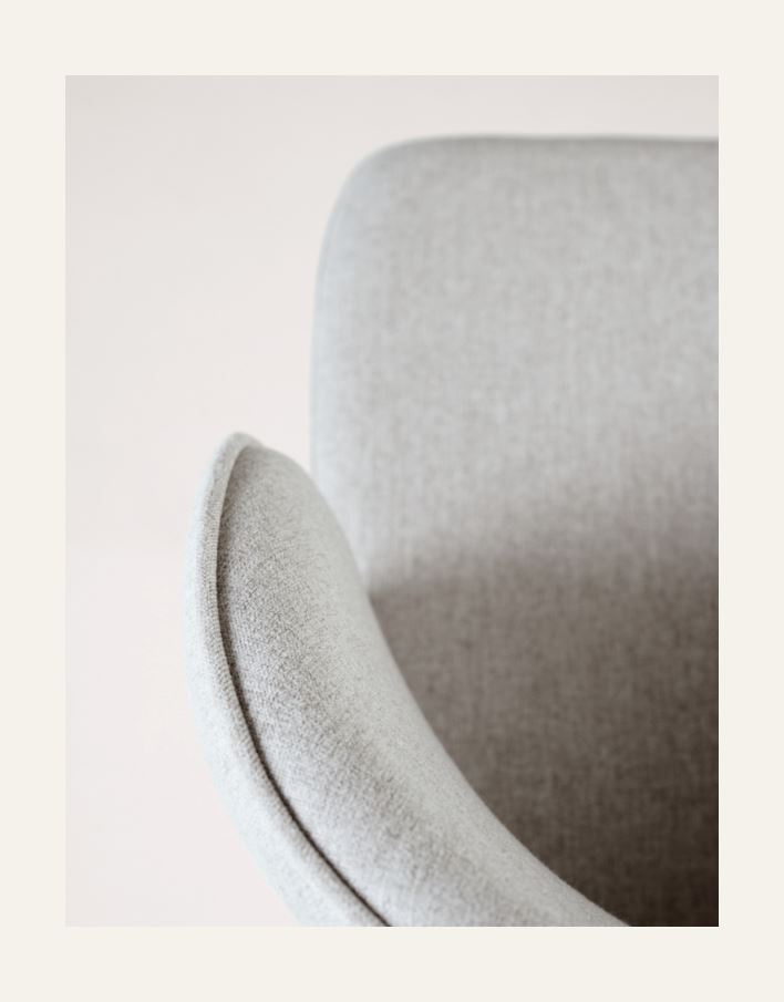 Ruokapöydän tuoli vaalean beige - 6