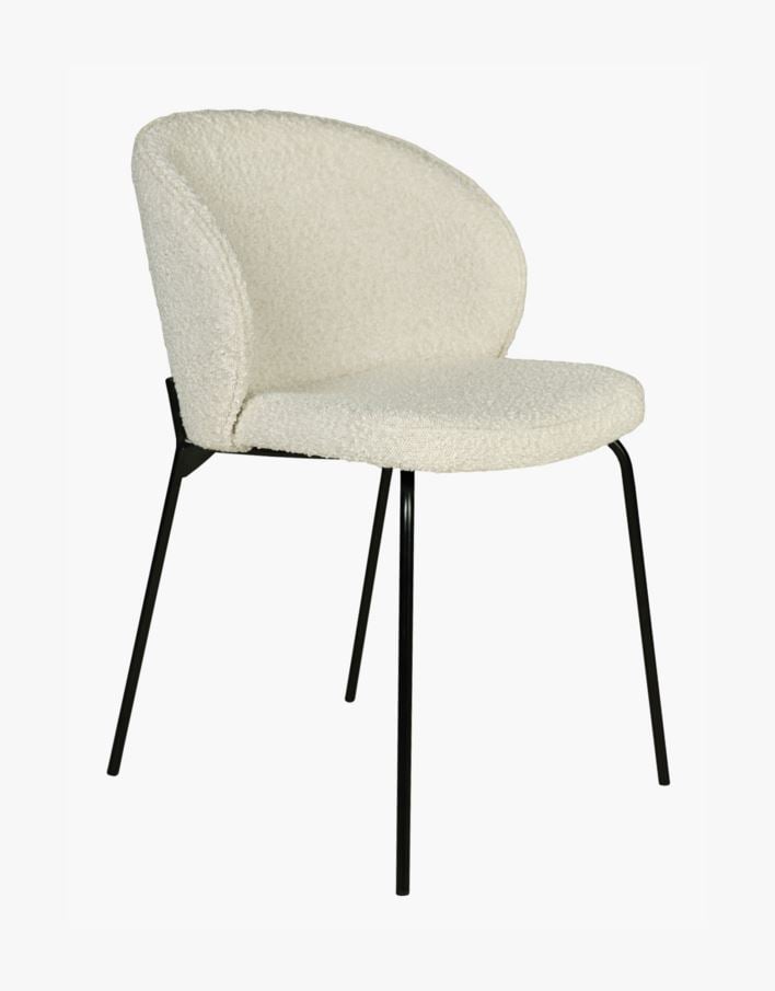 Ruokapöydän tuoli moniväri/musta - 57x49.5x80 cm moniväri/musta - 1