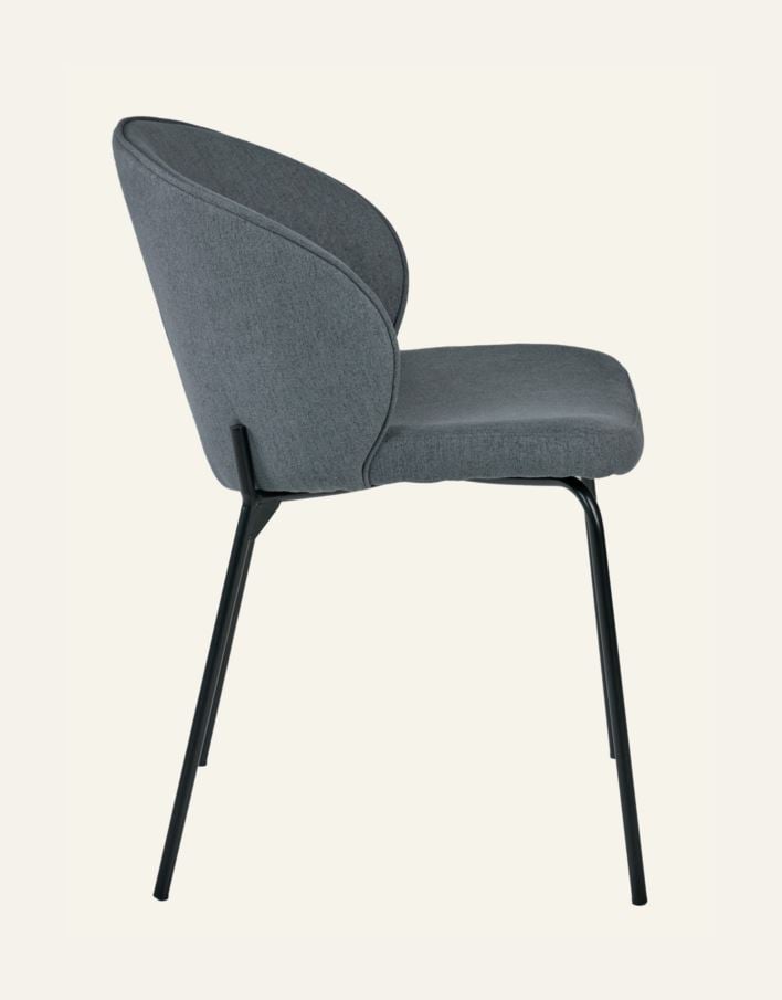 Ruokapöydän tuoli sumuinen sininen - 3