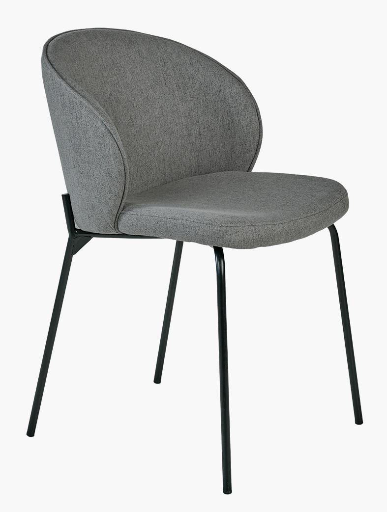 Ruokapöydän tuoli harmaa - 57x49.5x80 cm harmaa - 1