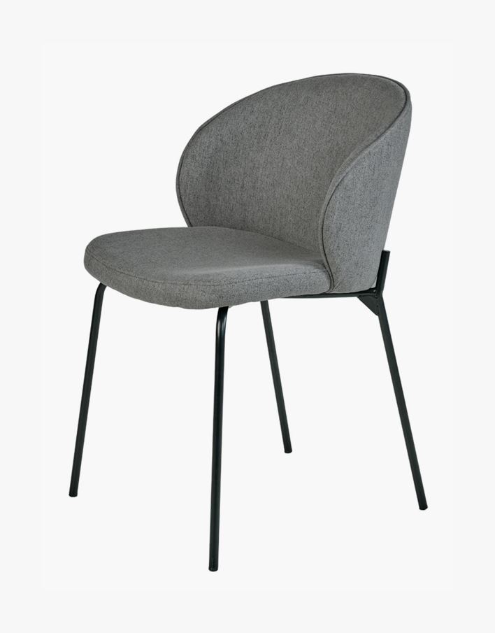 Ruokapöydän tuoli harmaa - 57x49.5x80 cm harmaa - 1