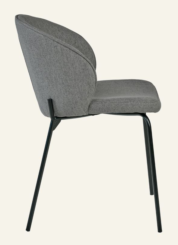 Ruokapöydän tuoli harmaa - 5