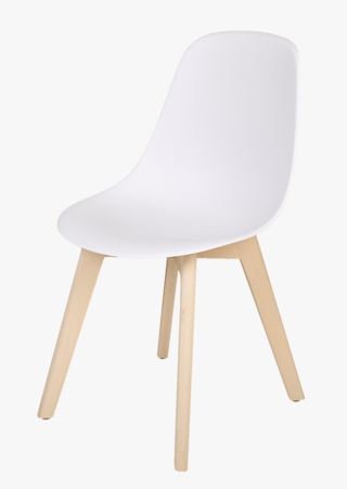 Forms & Objects Buster ruokapöydän tuoli valkoinen