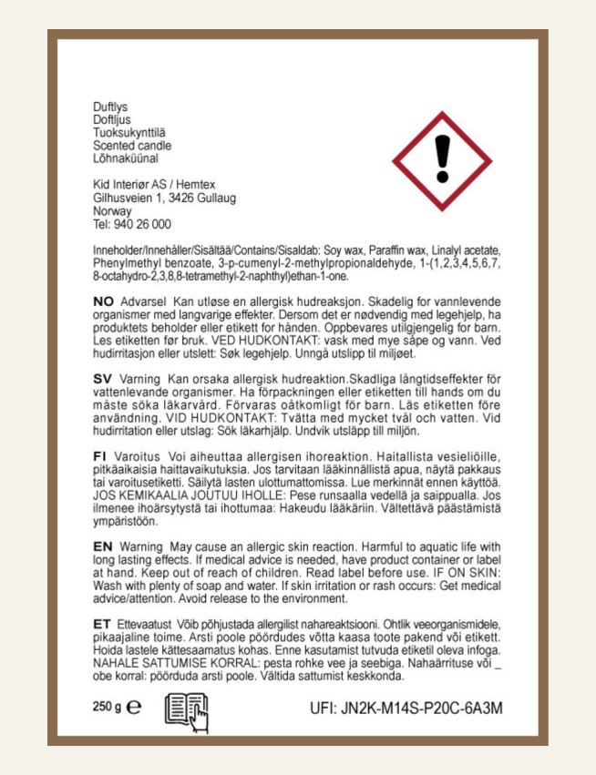 Tuoksukynttilä valkoinen - 3