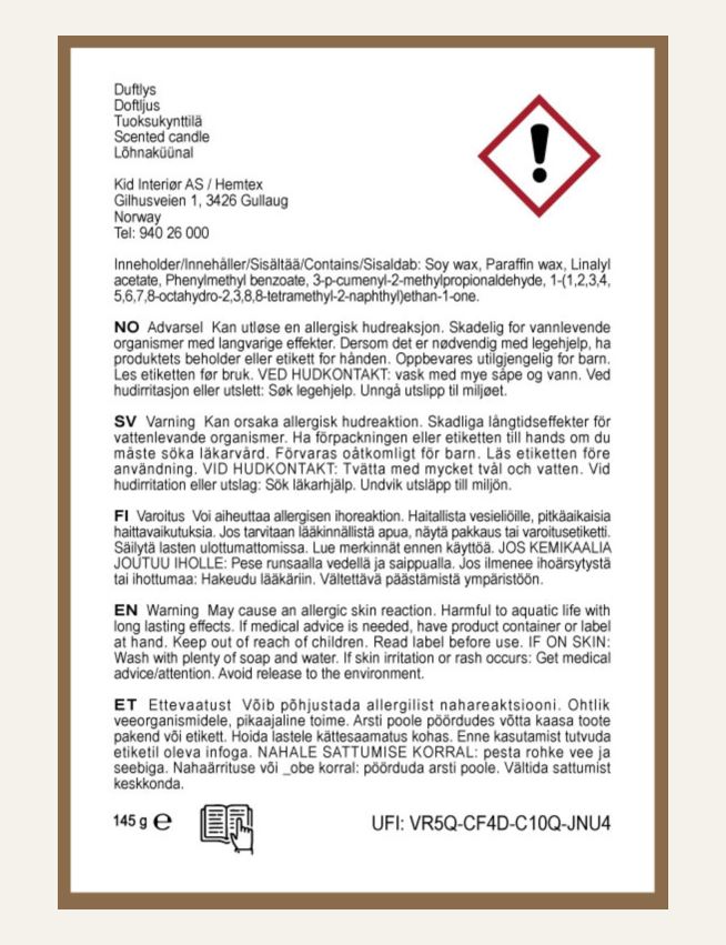 Tuoksukynttilä valkoinen - 2