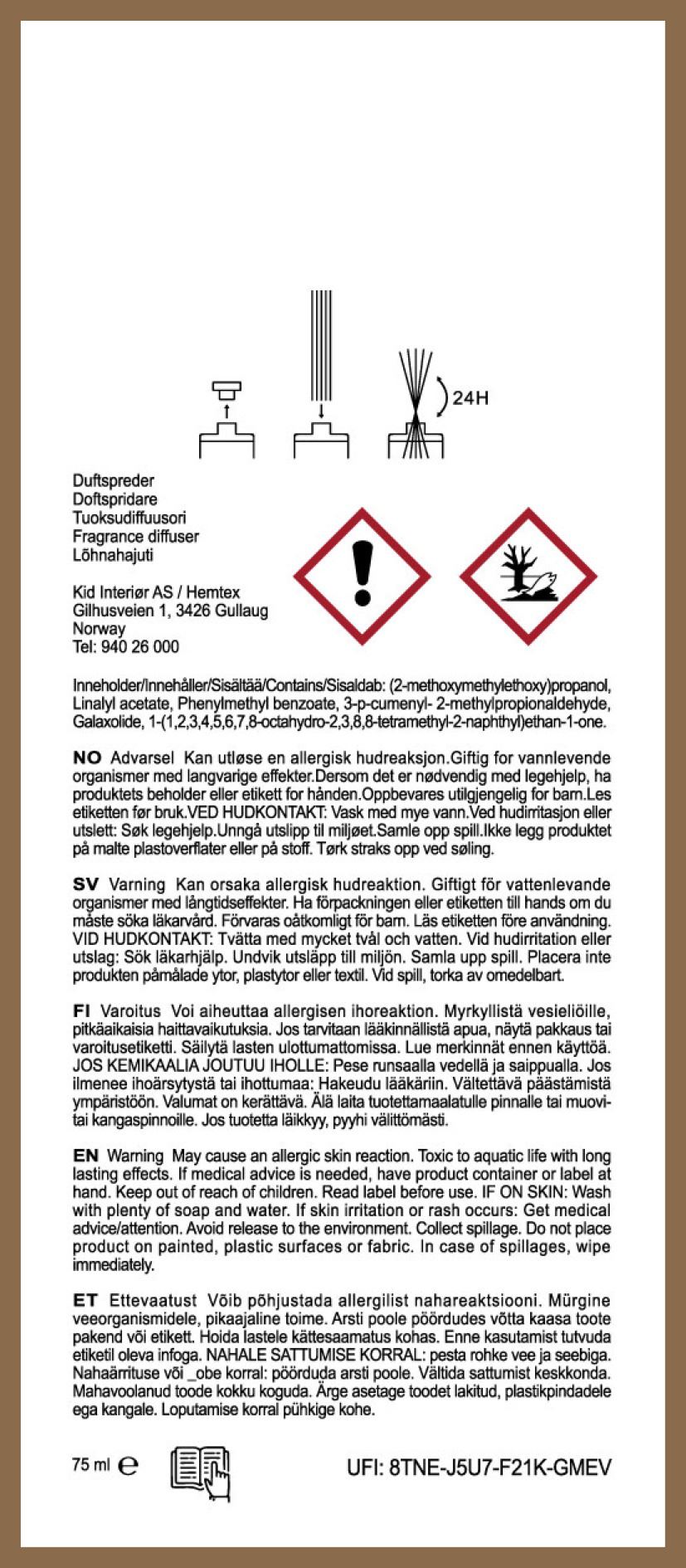 Huonetuoksu valkoinen - 3