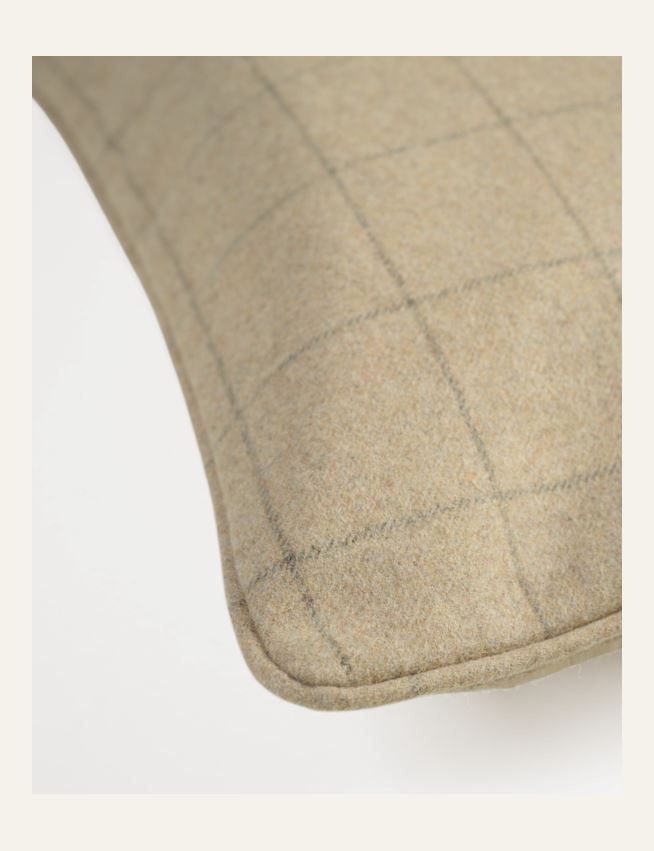 Koristetyynynpäällinen beige - 2