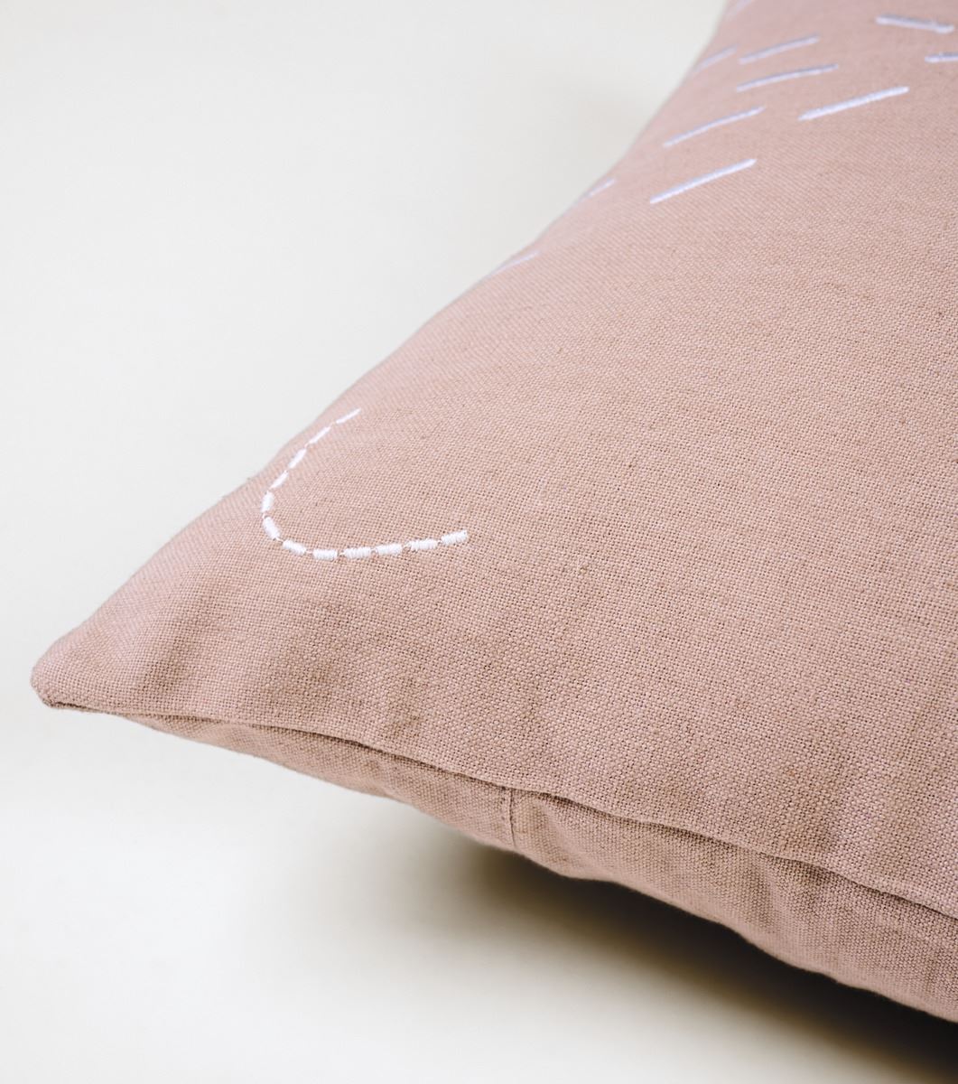 Koristetyyny vaaleanruskea - 2