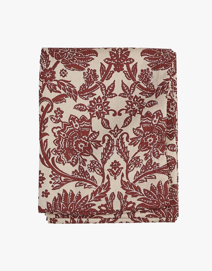 Pöytäliina moniväri/punainen - 140x250 cm moniväri/punainen - 1