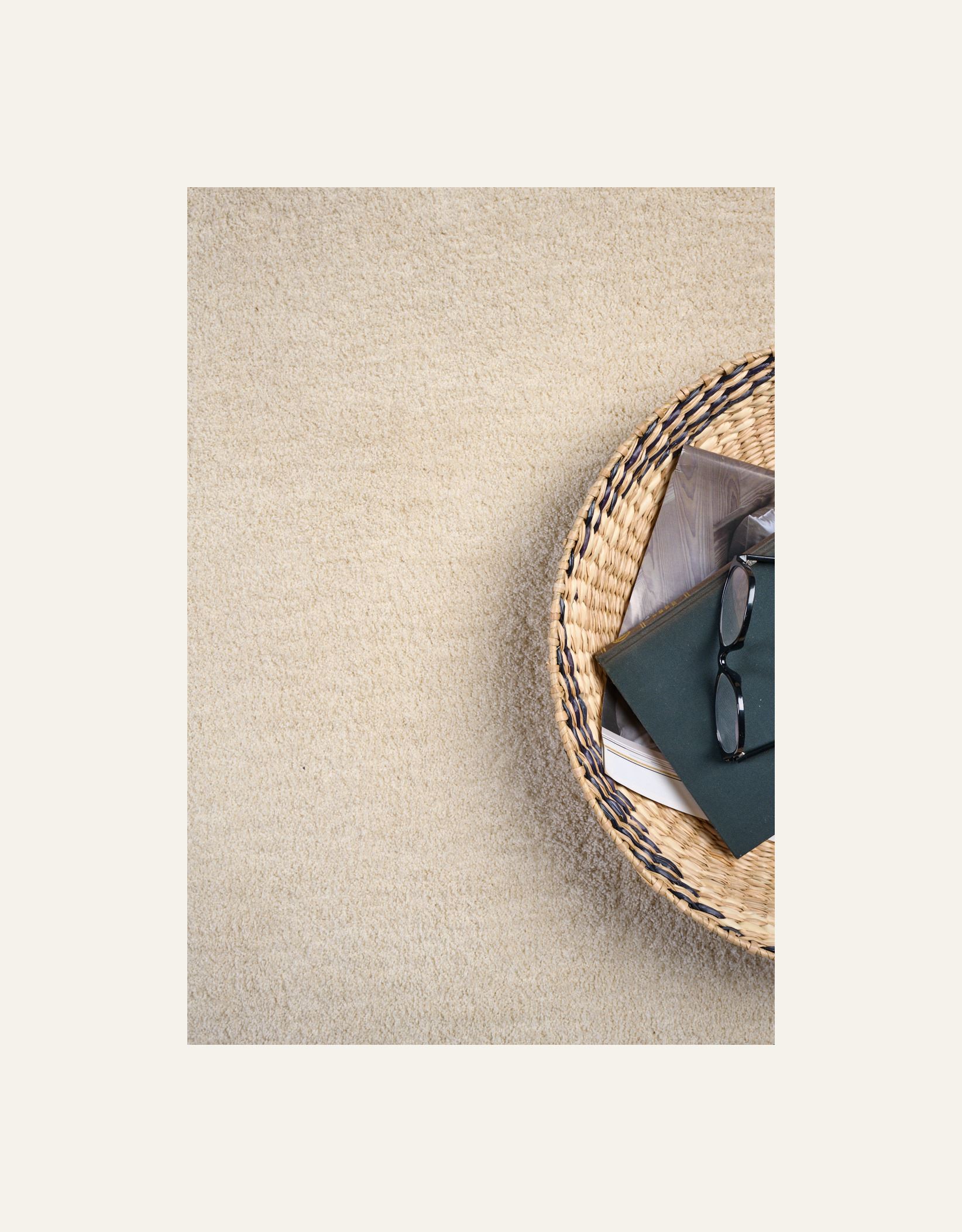 Matto vaalean beige - 2