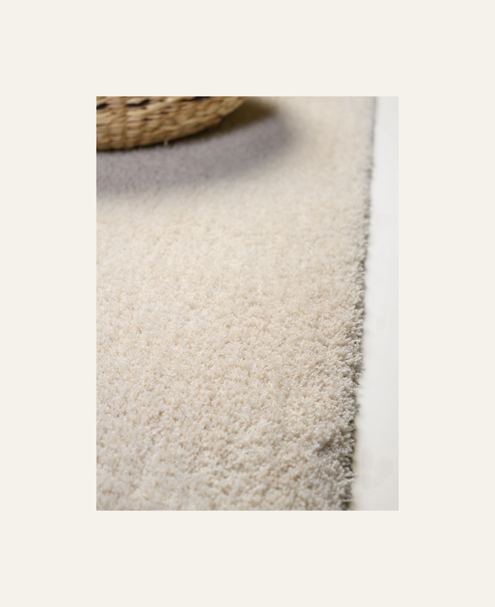 Matto vaalean beige - 4