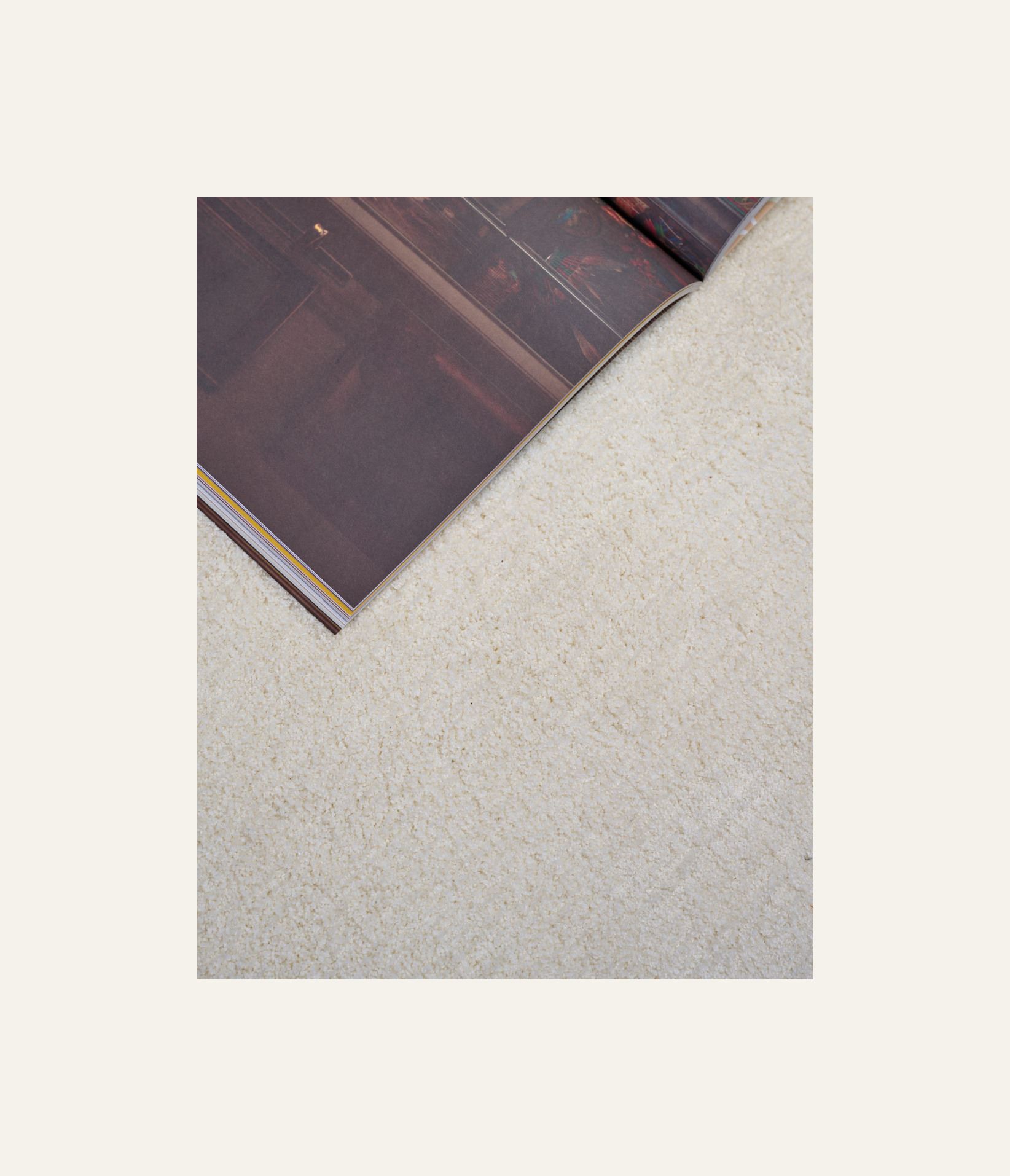 Matto vaalean beige - 5