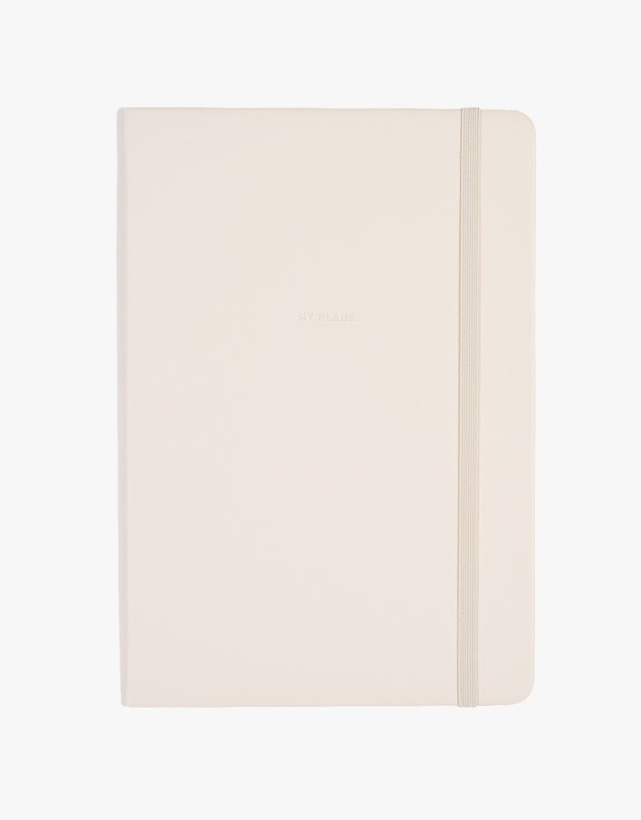 Muistikirja vaalean beige - 14,5x20,5x1,5 cm vaalean beige - 1