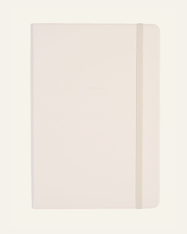 Muistikirja vaalean beige - 14,5x20,5x1,5 cm vaalean beige - 1