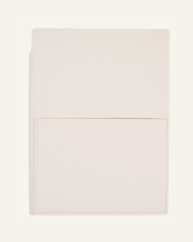 Muistikirja vaalean beige - 15,5x21cm vaalean beige - 1