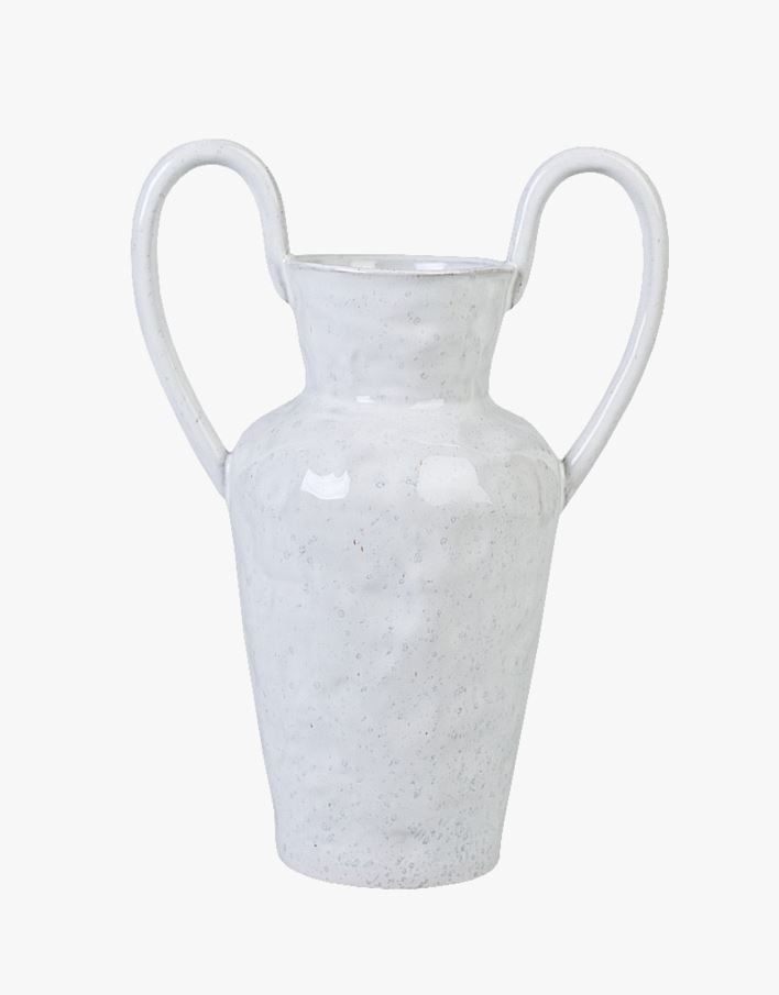 Maljakko luonnonvalkoinen - 20,3x12,5x27 cm luonnonvalkoinen - 1