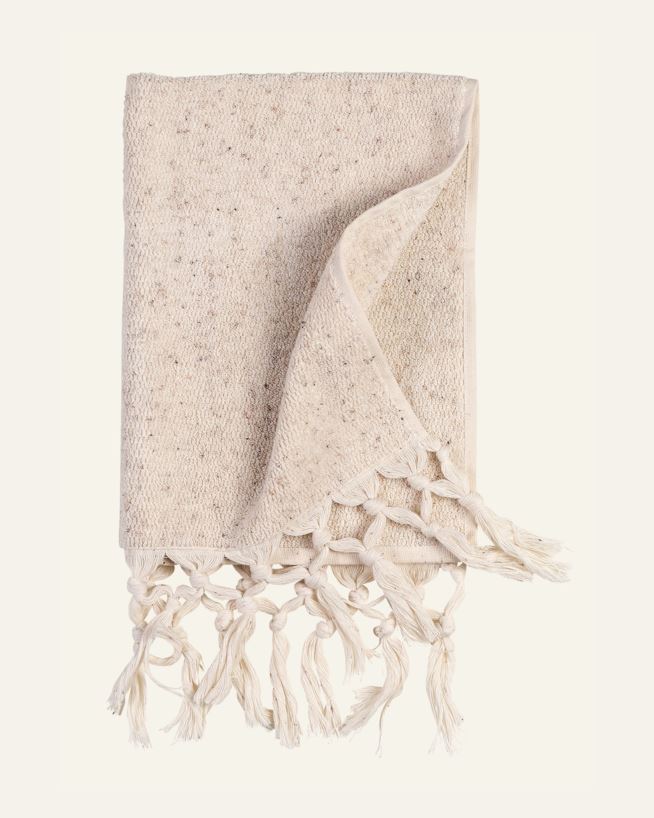 Kylpypyyhe beige - 50x70 cm beige - 1