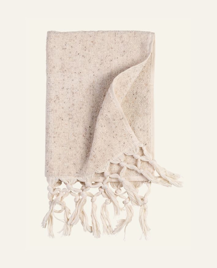 Kylpypyyhe beige - 50x70 cm beige - 1