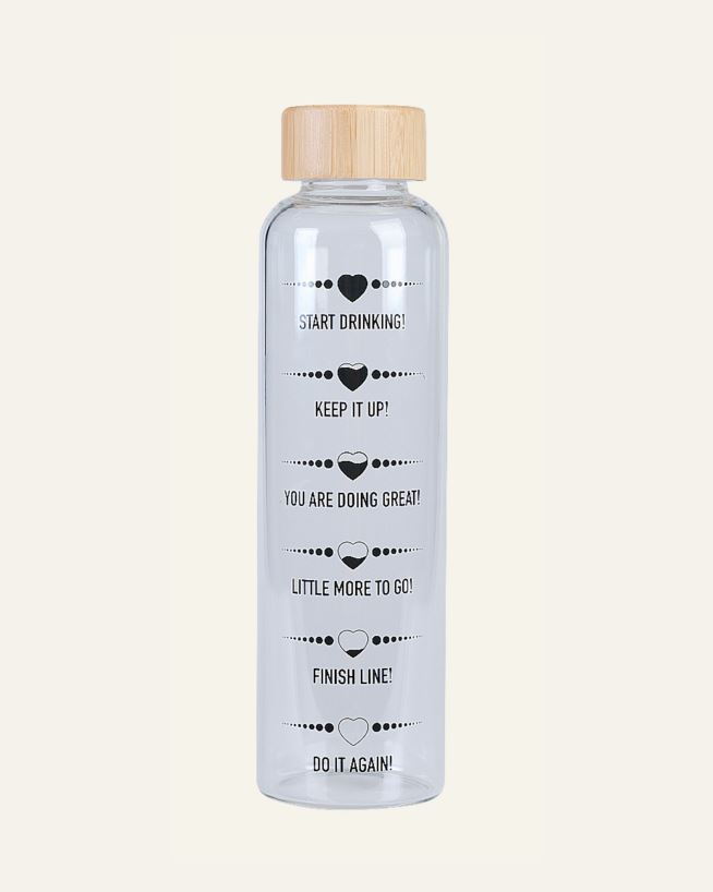 Juomapullo läpikuultava - 550ml läpikuultava - 1