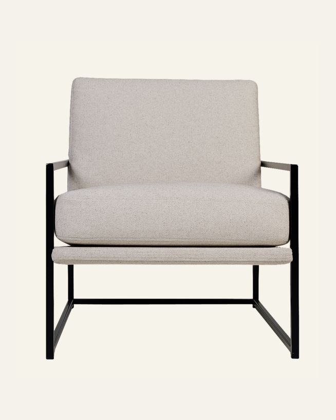 Lepotuoli luonnonväri - 66x86x78 cm luonnonväri - 1