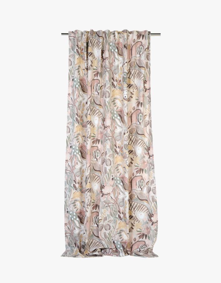 Verho moniväri/roosa - 140x240 cm moniväri/roosa - 1