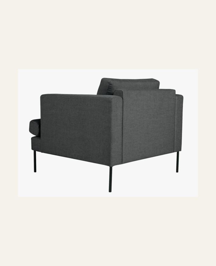 Istuinkansi harmaa - 40x40x60 cm harmaa - 1