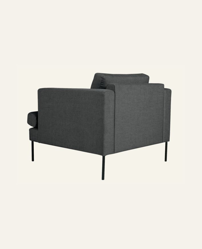 Istuinkansi harmaa - 40x40x60 cm harmaa - 1